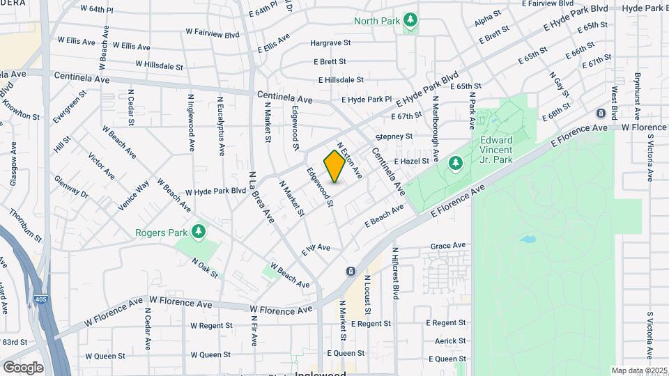 313 E Hazel St Mapa y Detalles de la Ubicación