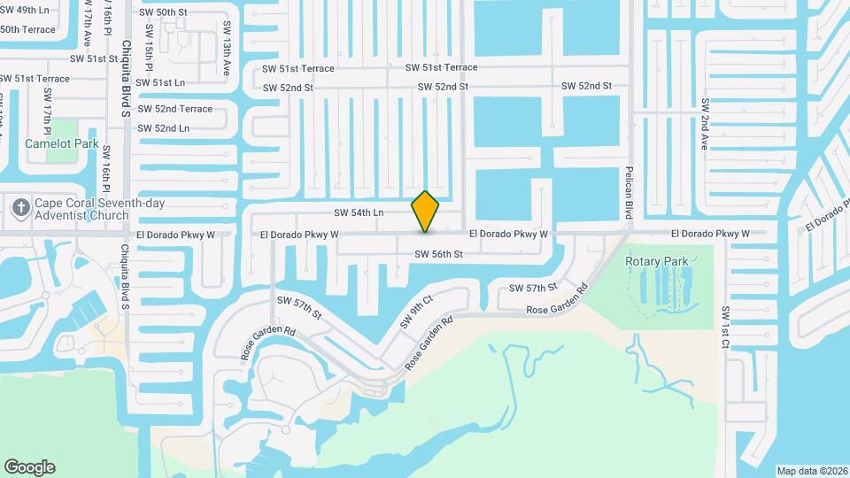 830 El Dorado Pkwy W Map and Location Details