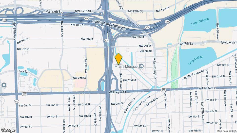 7610 NW 4th St Map and Location Details