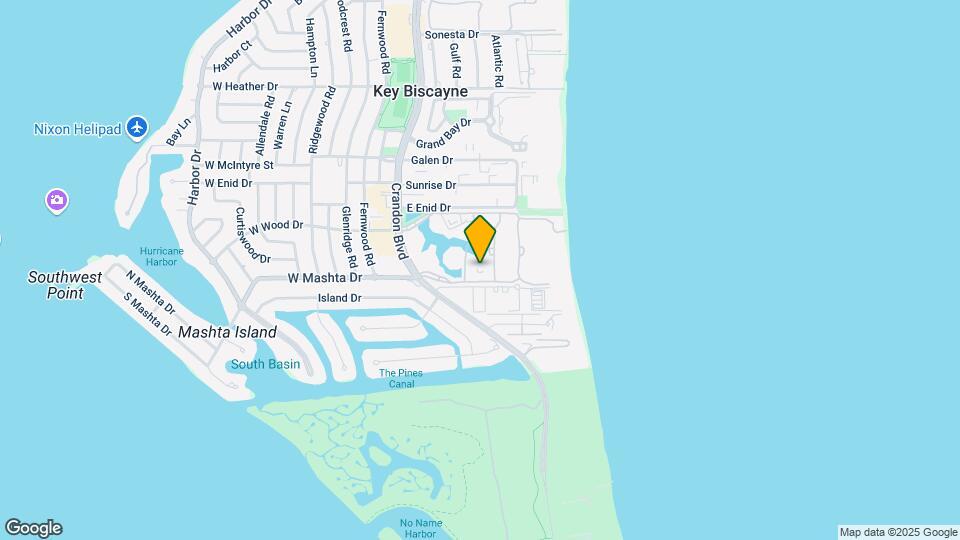765 Crandon Blvd, Unit PH-12 Map and Location Details