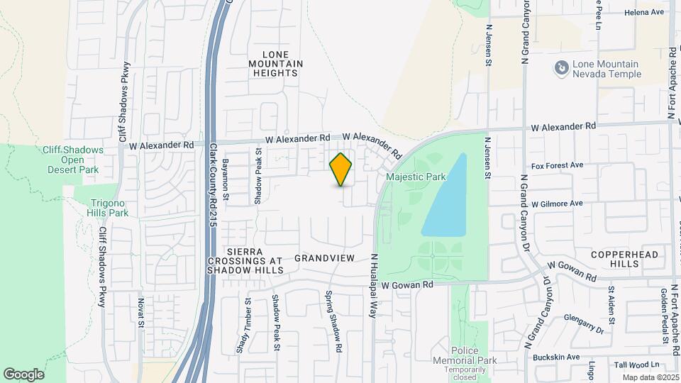 3825 Ormond Beach St Map and Location Details