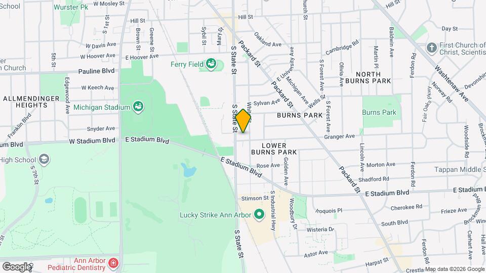 711 Granger Ave Map and Location Details