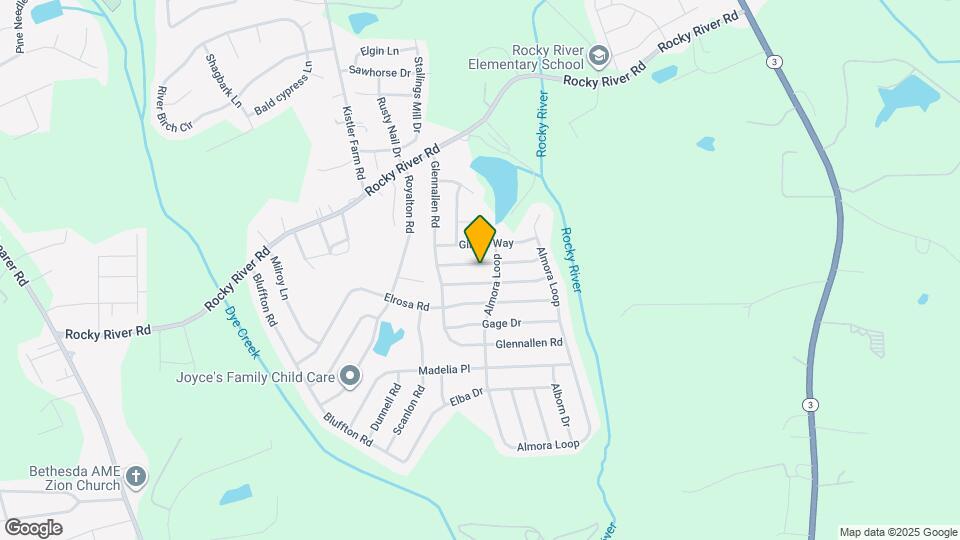 128 Millen Dr Map and Location Details