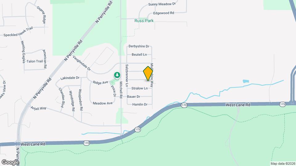 3085 Warwickshire Dr Mapa y Detalles de la Ubicación
