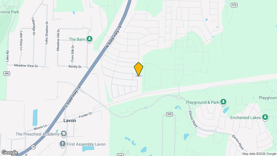 439 Cyprus Grove Dr Map and Location Details
