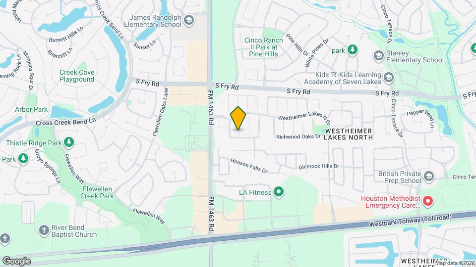 6138 Sierra Springs Ln Map and Location Details