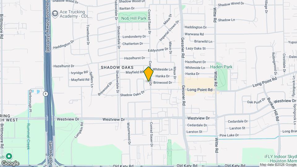 1411 Conrad Sauer Dr Map and Location Details