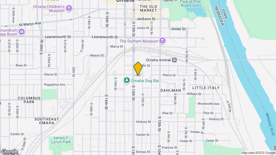 1217 Pierce St Map and Location Details