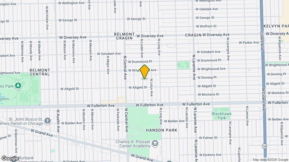 2521 N Linder Ave, Unit 1 Mapa y Detalles de la Ubicación