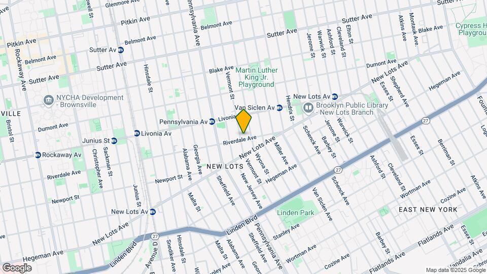 641 Vermont St Map and Location Details