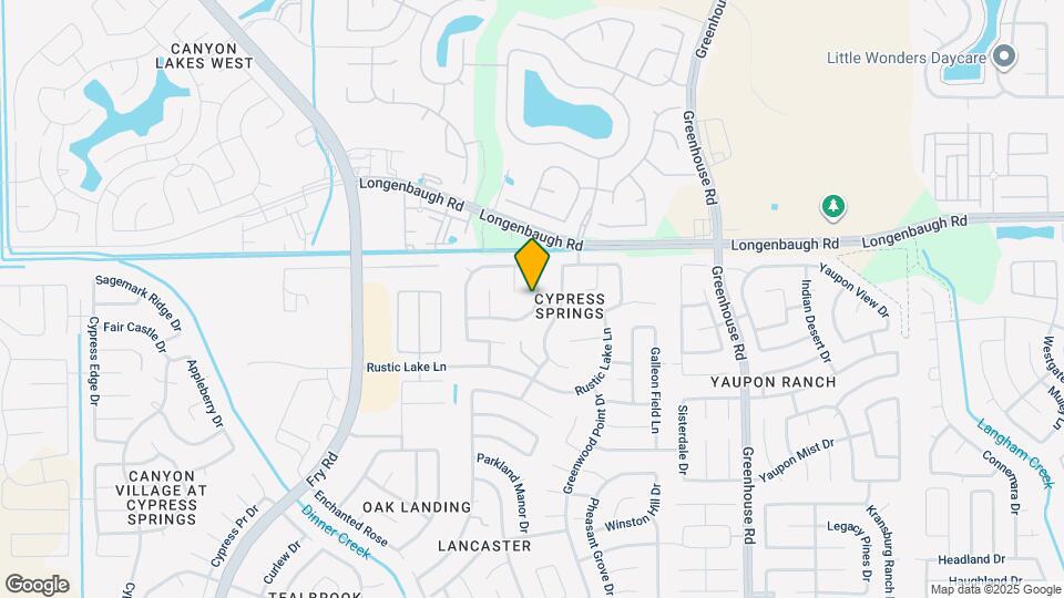 7903 Chatham Springs Ln Map and Location Details