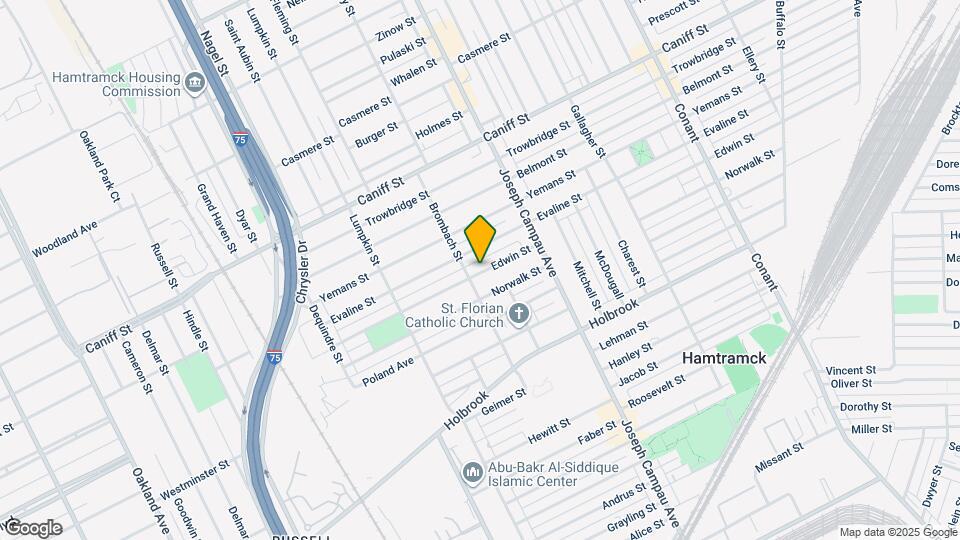 2621 Edwin St Mapa y Detalles de la Ubicación