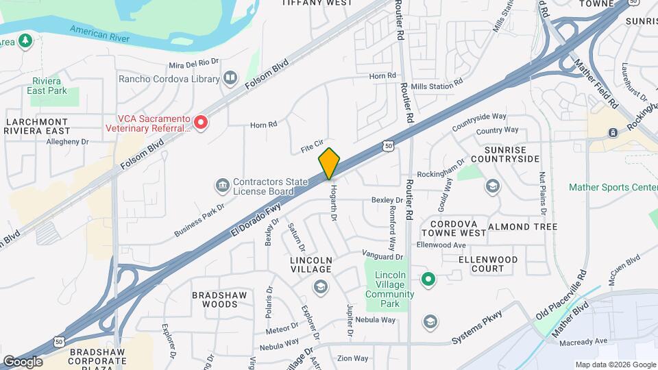 3222 Hogarth Dr Map and Location Details
