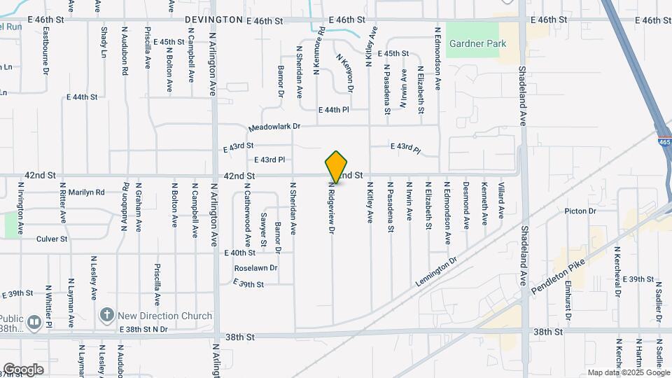 4159 N Ridgeview Dr Map and Location Details