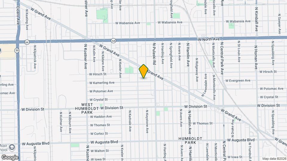 4044 W Kamerling Ave Map and Location Details