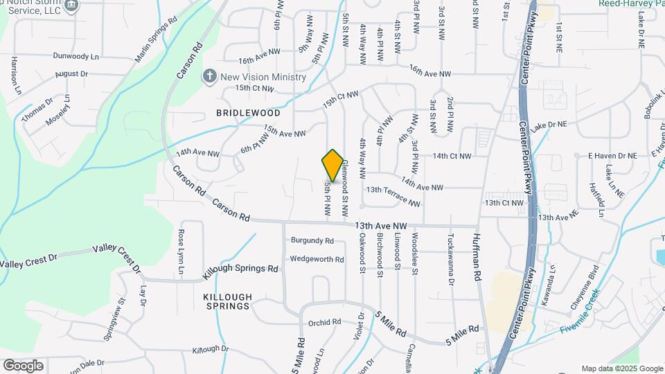 1333 5th Pl NW Map and Location Details