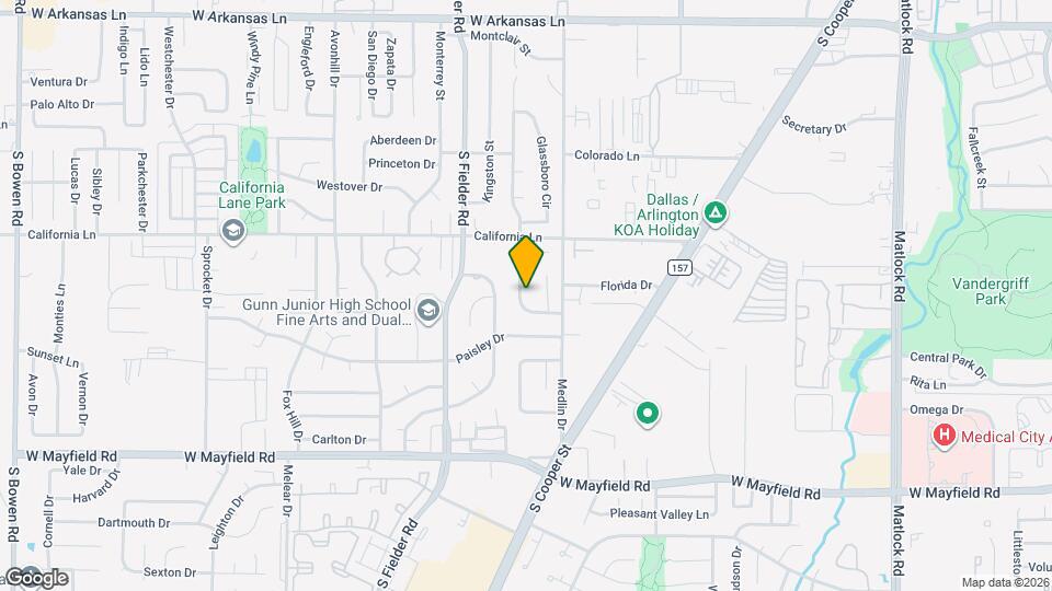 2907 Ashbury Dr Map and Location Details