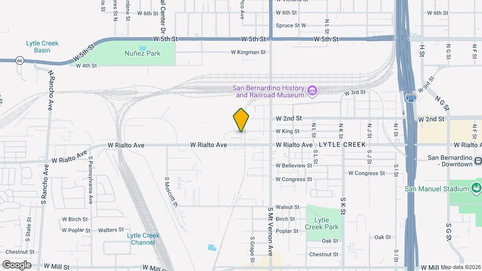 144 N Sutter Ave Map and Location Details