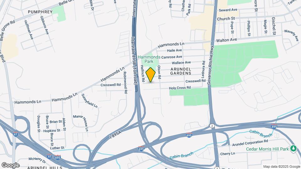 415 Cresswell Rd Map and Location Details