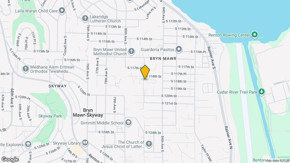 11821 82nd Pl S Map and Location Details