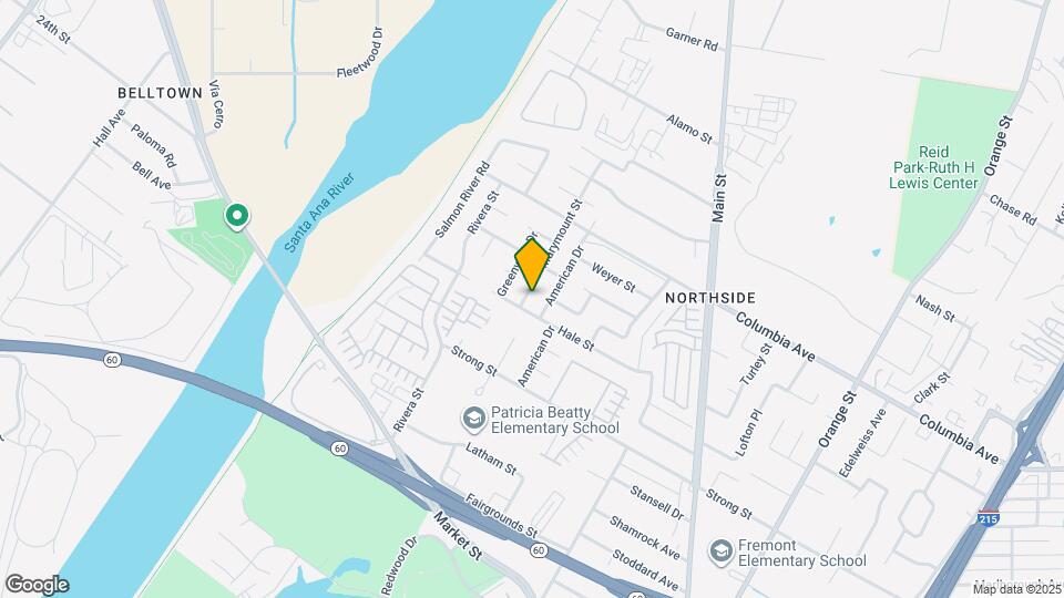 1474 Marymount St Map and Location Details