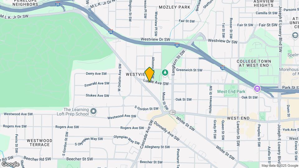 1462 Lucile Ave SW Map and Location Details