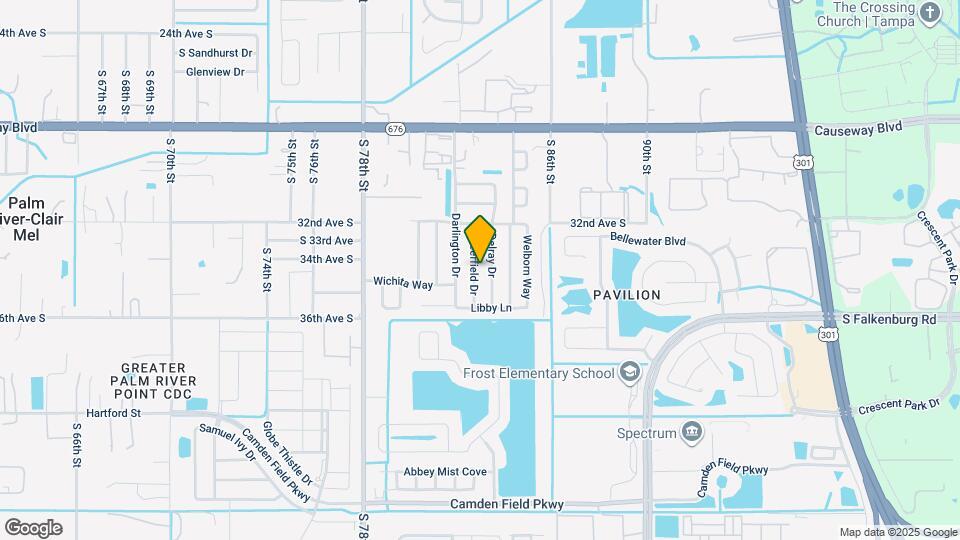 3220 Deerfield Dr Map and Location Details
