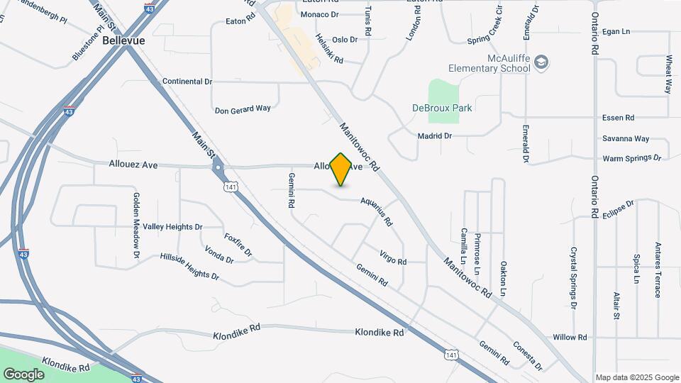 2793 Aquarius Rd, Unit 2793 Map and Location Details