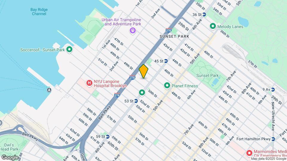 354 49th St Map and Location Details
