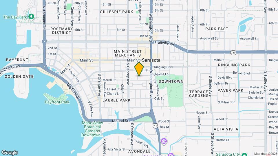 1909 Morrill St Map and Location Details