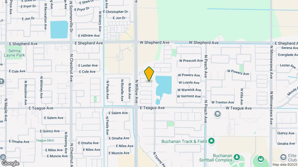 712 W Tivoli Ln Map and Location Details