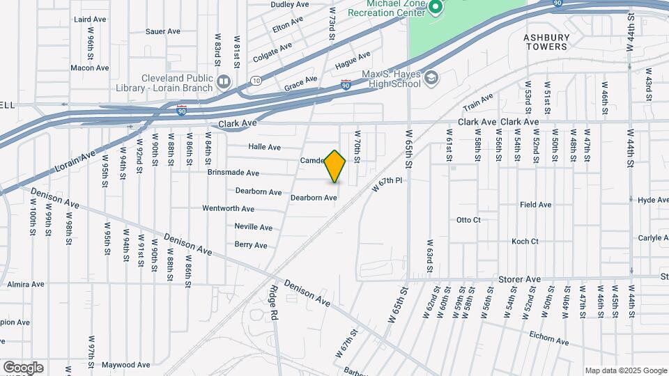 3206 W 71st St Map and Location Details