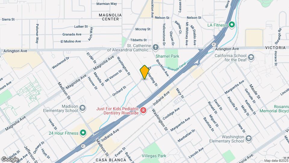 3579 McKinley St Mapa y Detalles de la Ubicación