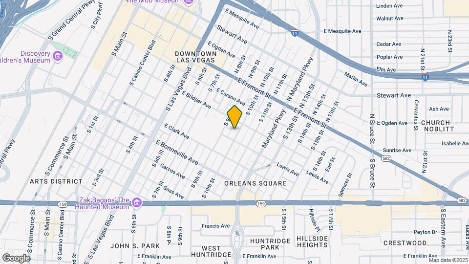 320 S 10th St Map and Location Details