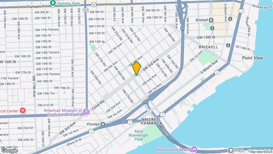 2401 SW 3rd Ave Mapa y Detalles de la Ubicación