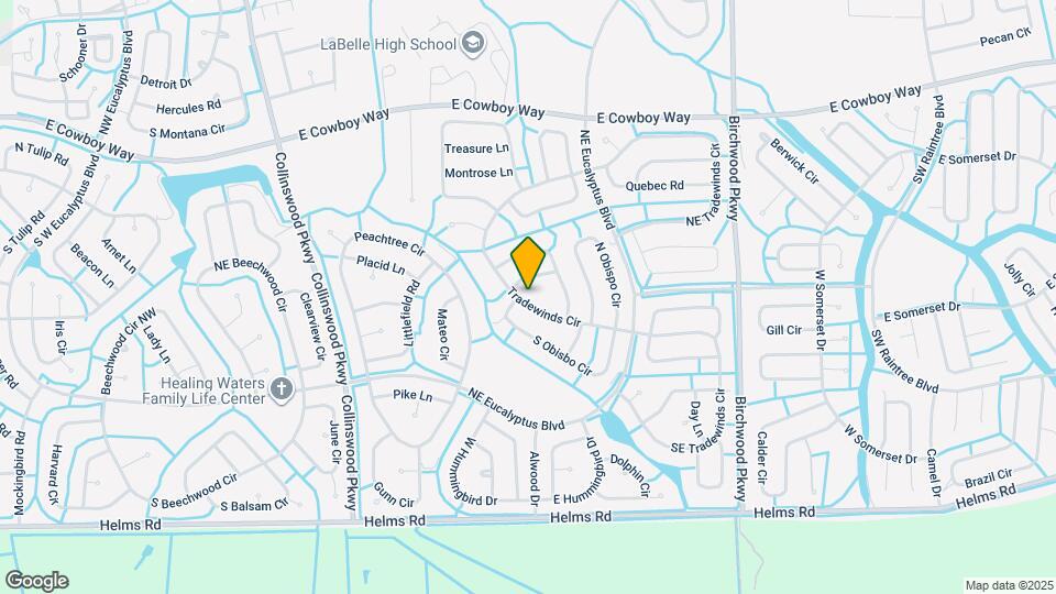 5038 Tradewinds Cir Map and Location Details