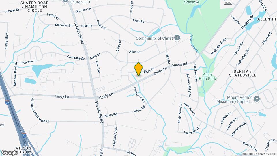 4813 Bryn Athyn Court Map and Location Details