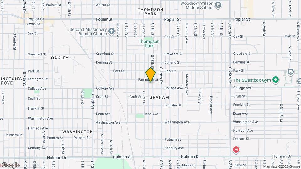 1021 S 18th St Map and Location Details