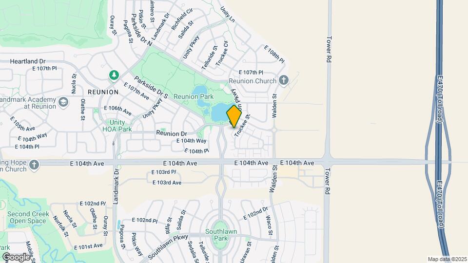 10441 Truckee St, Unit B Map and Location Details