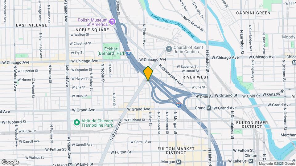 670 N May St Map and Location Details