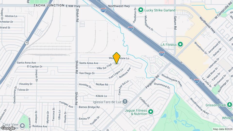 3117 San Diego Dr Map and Location Details