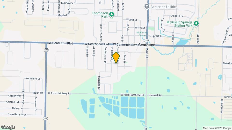 303 Southland St Map and Location Details