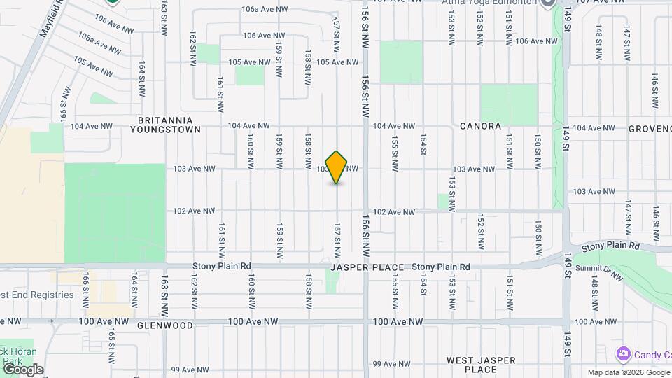 10250-102157 157 St NW Map and Location Details