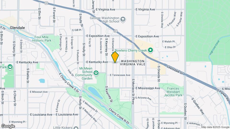 906 S Krameria St Map and Location Details