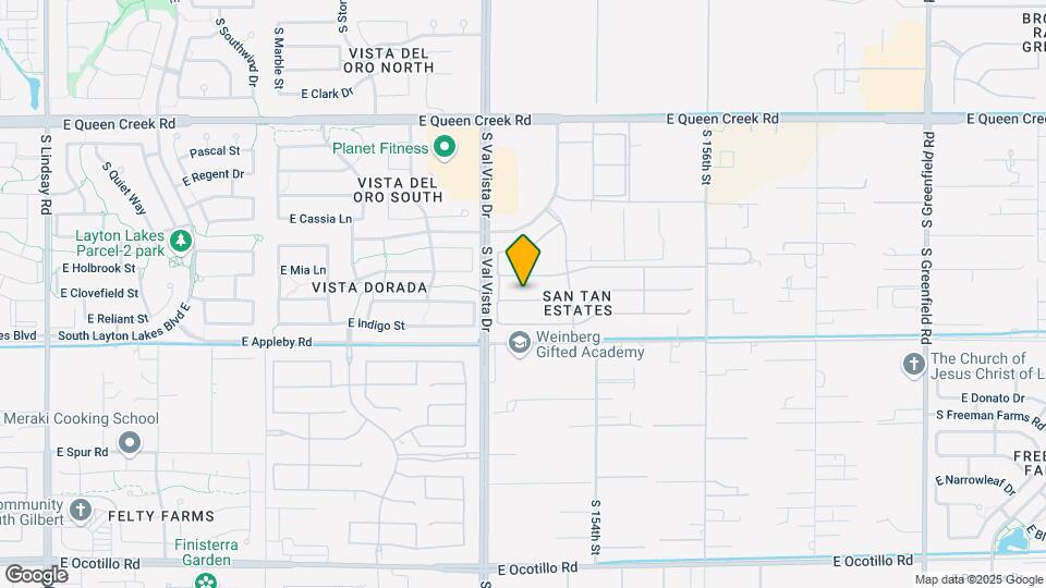 1676 E Azalea Dr Map and Location Details
