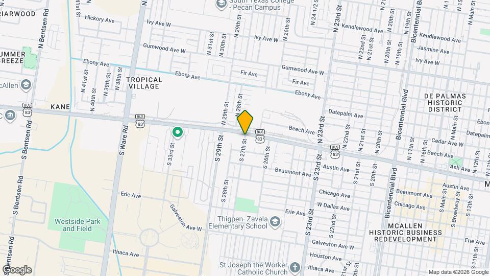 17 S 27th St Map and Location Details