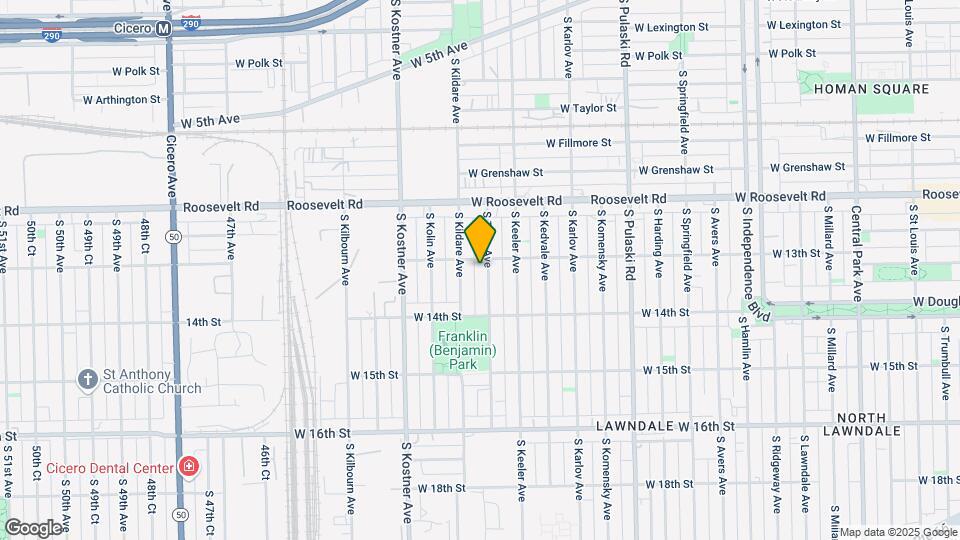 1308 S Tripp Ave, Unit 3 Mapa y Detalles de la Ubicación