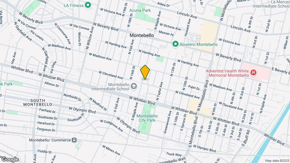 204 N Maple Ave Mapa y Detalles de la Ubicación