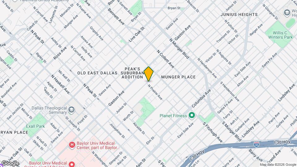 4802 Junius St, Unit 4802 Junius Street Mapa y Detalles de la Ubicación