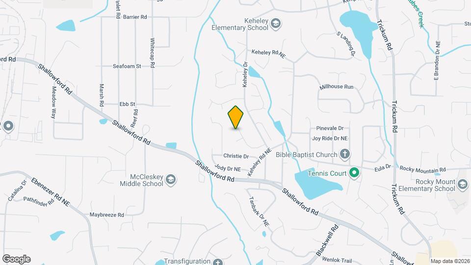 4061 Keheley Glen Dr Map and Location Details